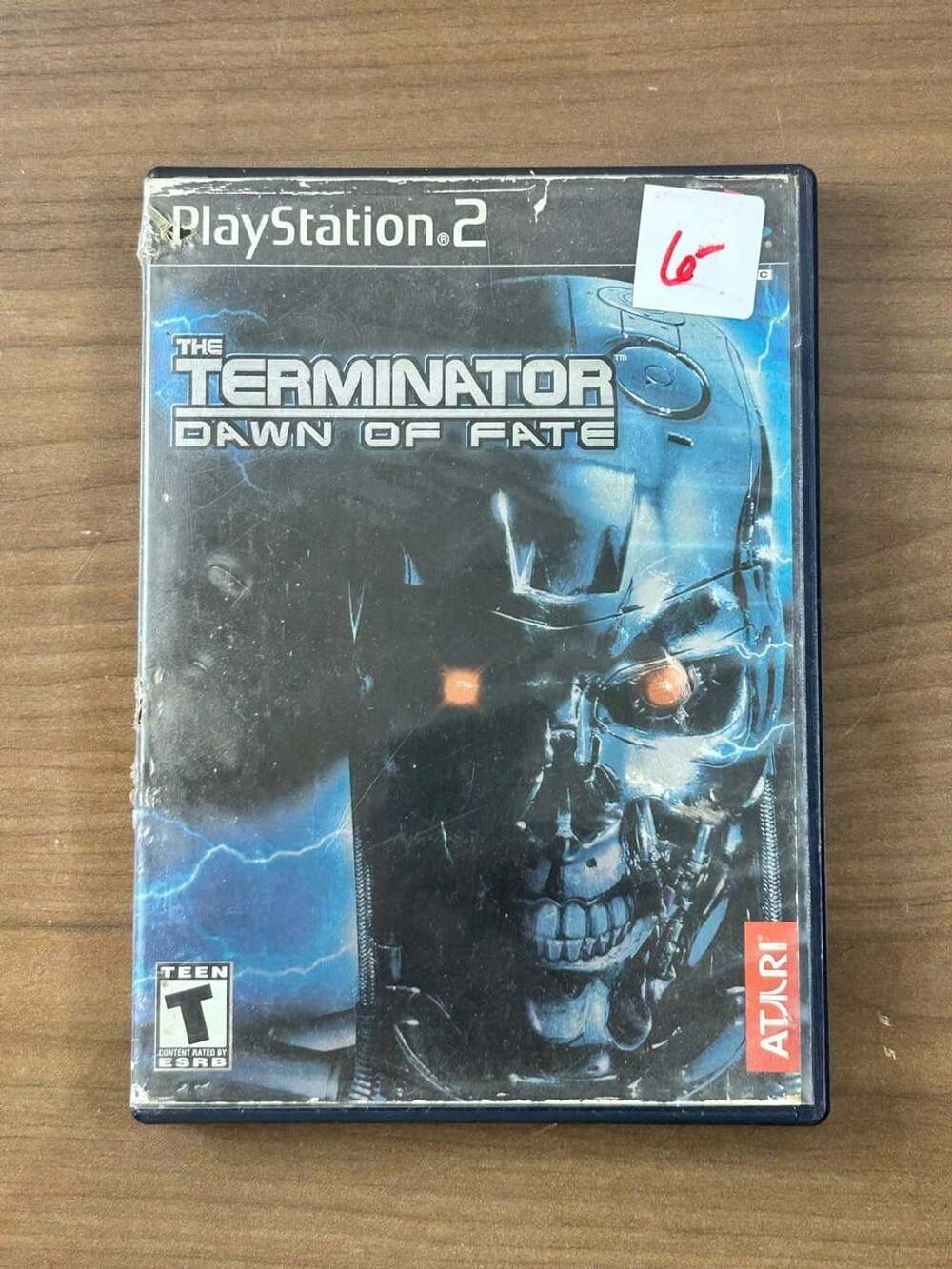 The Terminator Dawn of Fate Sony PlayStation 2 PS2 2002 Complete w/ Manual Case
